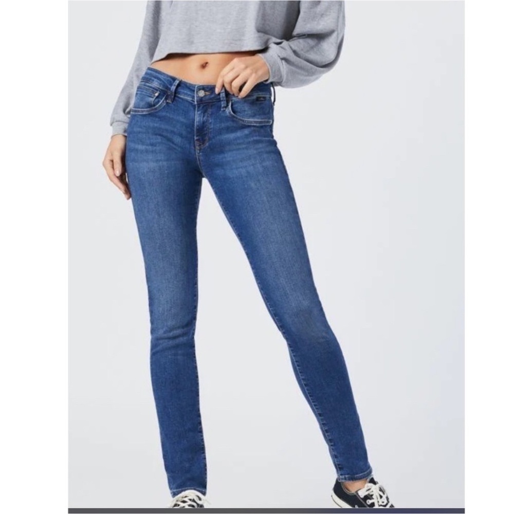 NWT MAVI Alexa Mid-Rise Skinny Jeans